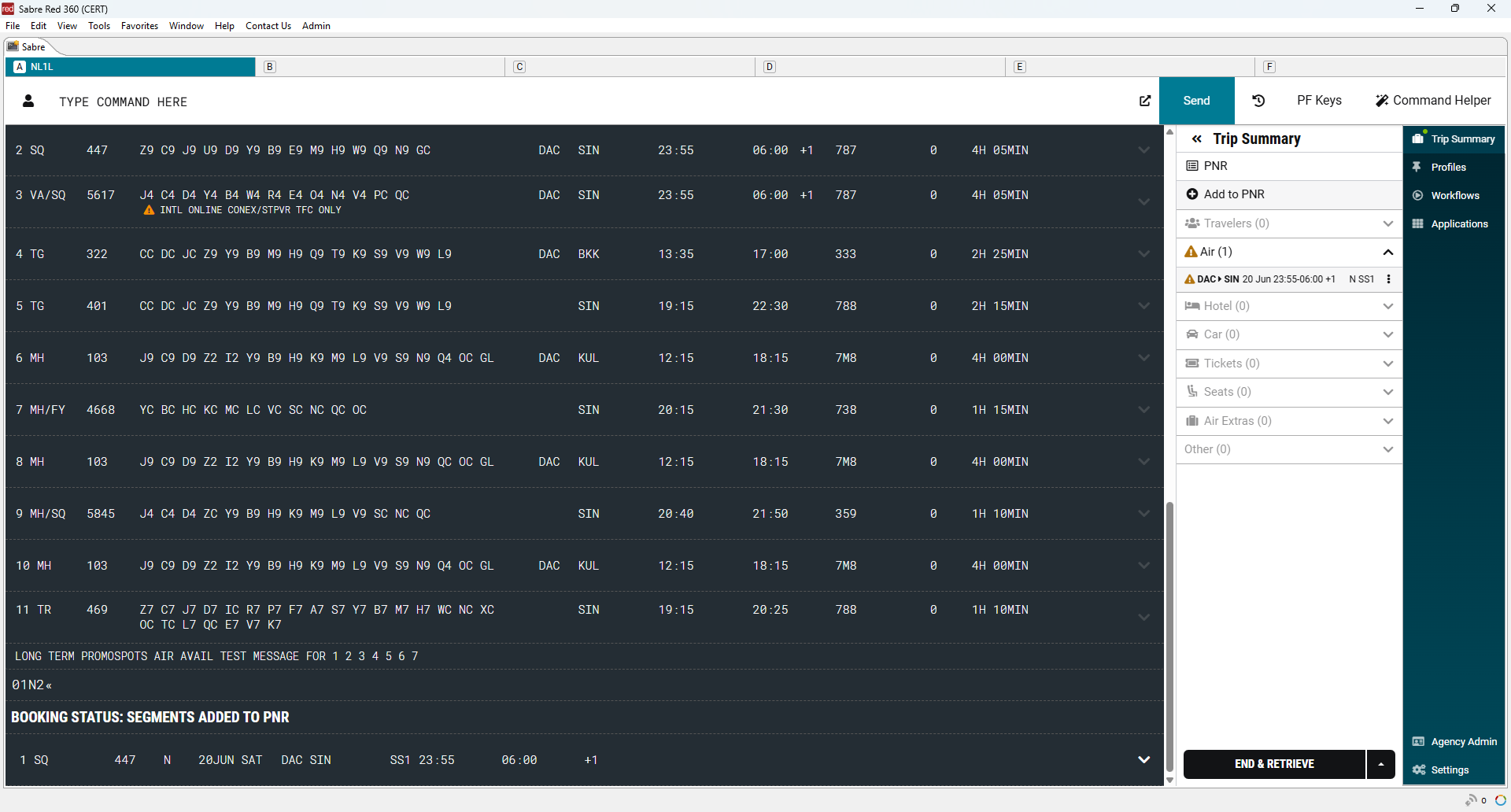 Train with our Exclusive Sabre GDS Simulator – Online
